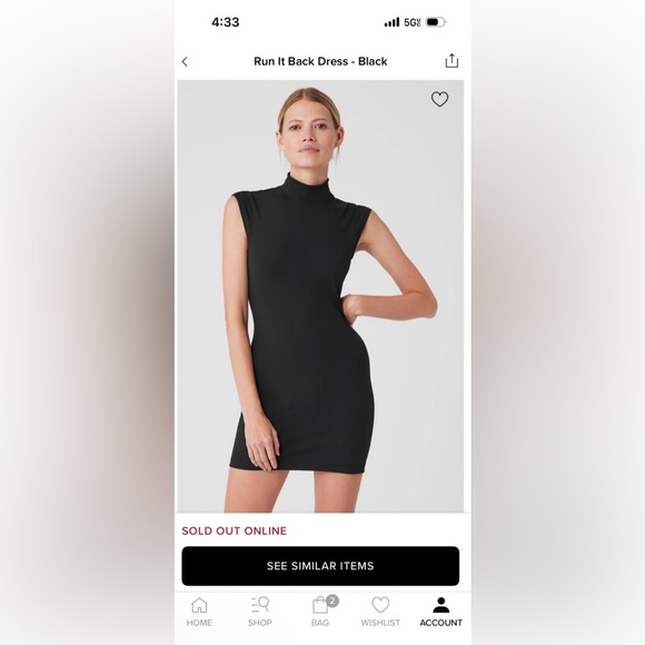 ALO Yoga Run It Back Dress - Picture 6 of 6